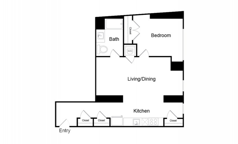 Available studio, one, two, or three bedroom apartments in Boston, MA Serenity