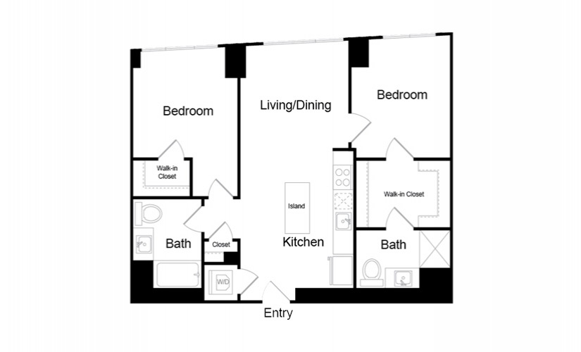 Available studio, one, two, or three bedroom apartments in Boston, MA Serenity