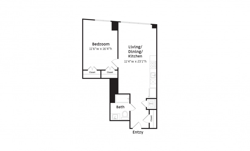 One Bedroom A5
