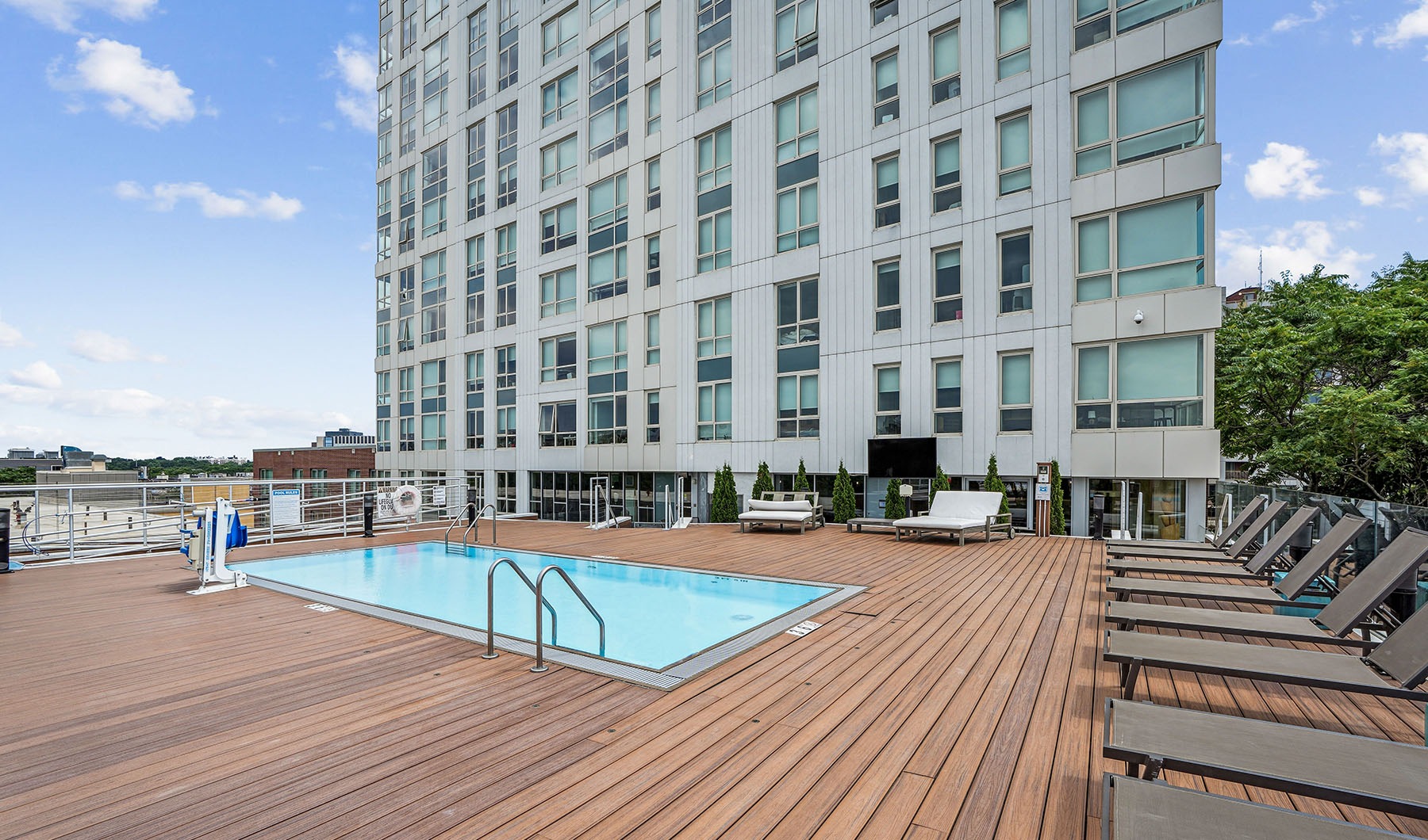 serenity apartments pool deck